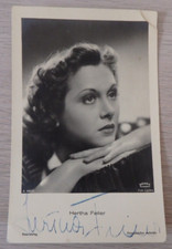 Autogramm Film Schauspielerin Hertha Feiler 1940er Jahre (113788)