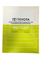 Toyota Yaris Verso / Echo Verso Werkstatthandbuch RM770M NCP21