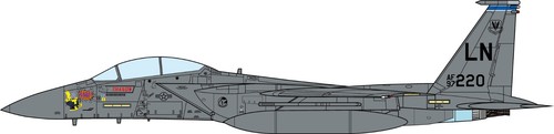 Wings jcw f15 - wings, 1/72