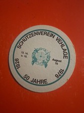 Bierdeckel 1976 Schützen