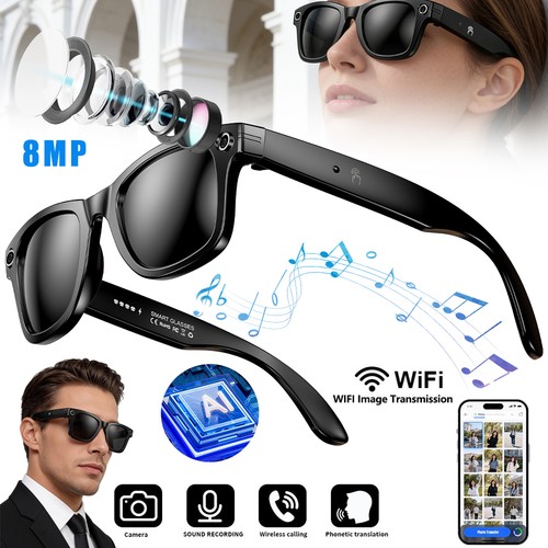 Smart brille mit kamera - smart, hd-kamera