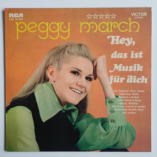 Lp peggy march - h, ex/vg