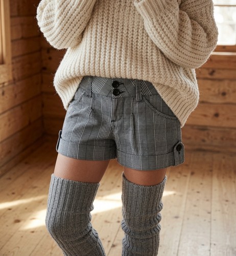 Kartierte shorts bermuda kurze - kartierte,