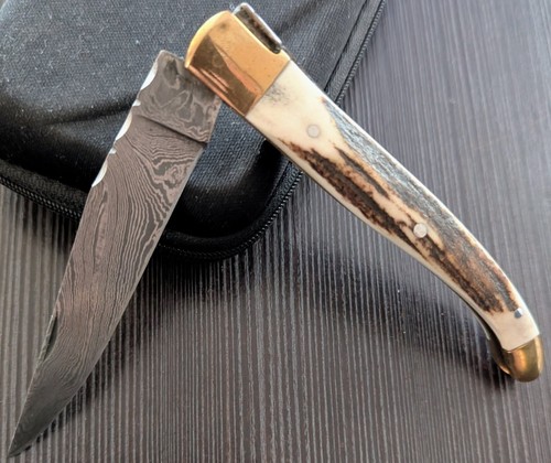 Damastmesser laguiole style - damastmesser,