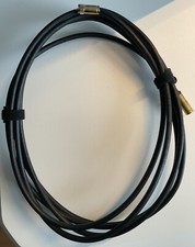 Antennenkabel F-Stecker/Koax-Kupplung (weiblich) schwarz 4 Meter