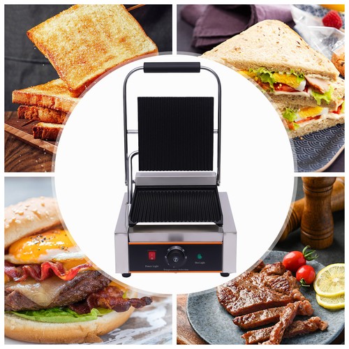Kontaktgrill geriffelt 1800w - kontaktgrill,