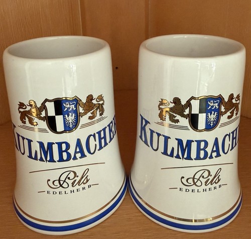 Bierkrüge kulmbacher pils - kulmbacher,