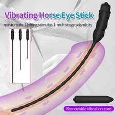 10-frequenz-Harnröhren-Vibrator-Dilatator-Pferd-Auge-Stimulator-Sounding-Penis-