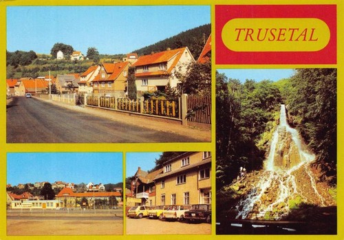 Ansichtskarte trusetal - ansichtskarte,