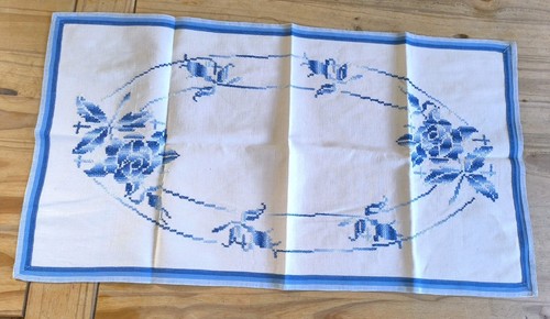 Antike leinen tischdecke - leinen,
