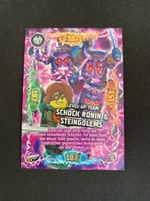 Level UP Team Schock Ronin und Steingolems