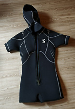 Scubapro Hybrid 6 mm DAMEN Shorty/ Eisweste Neoprenanzug mit Kopfhaube Gr. S/38