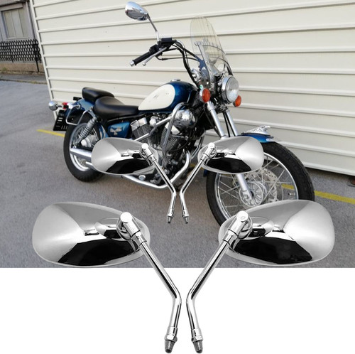 Chrom motorrad rückspiegel - chrom,