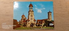 Postkarte Alba Iulia Kathedrale Rumänien 31.10.1968 gel_