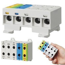 Verteilerklemme Verteilerblock Universalklemme Klemmblöcke Deckel 16 35 50 mm²