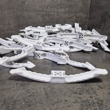 50 Stk Kabel Klemmbügel Kabelklemmbügel 10 Leitungen Kabelsammelhalter HUP®