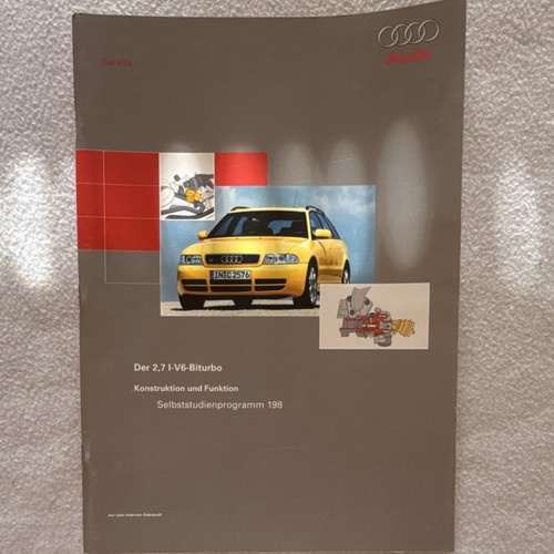 Audi rs4 l v6 - b5, 2,7