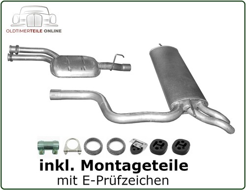 Auspuff set mercedes - set,