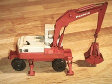 POCLAIN 90 BAGGER GREIFER ROT
