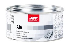 APP 010225 Alu Poly Plast - Aluspachtel mit Härter 1,8 kg | Aluminium Spachtel M