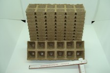 120 Jiffy Anzuchttöpfe 3,5 Cm 10 Jiffy Strip 7x 22 Cm biologisch Torftöpfe