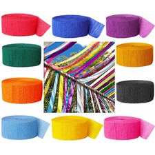 Papier Luftschlangen Krepp