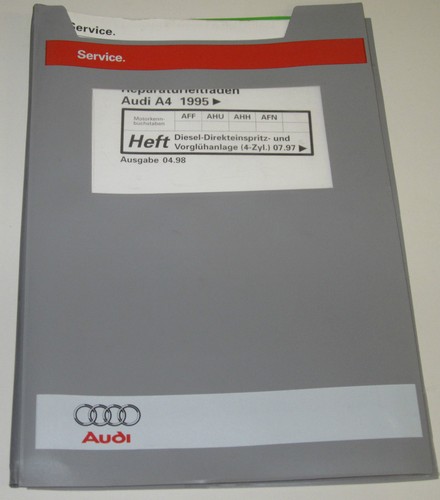 Werkstatthandbuch audi b5 - a4,