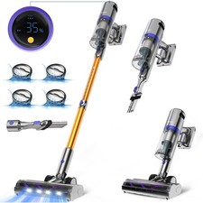 VACNIQ V129 Stielstaubsauger, maximale Leistung: 500 Watt, Gelb)