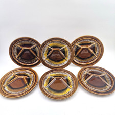 6x Sarreguemines Fondue-Teller