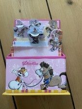 Diddl Notizzettelblöcke mit Halterung Diddlina u. Galupy, gebraucht