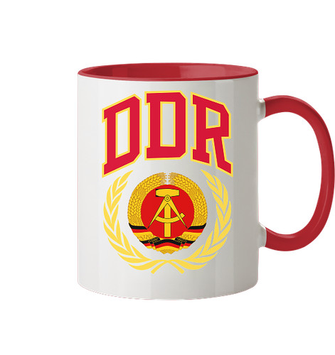 Ddr tasse heimat wappen fahne - tasse,