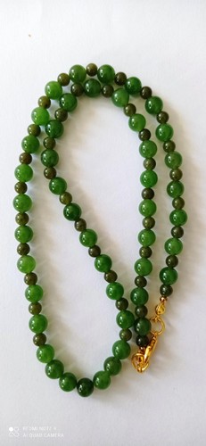 Grüne jadekette jadekugeln - grüne,