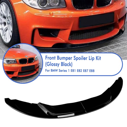 Gloss black front - black, bumper