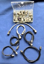 Amateurfunk Konvolut Adapter Kabel BNC N-Norm PL