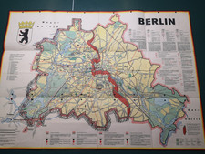 Stadtplan Berlin 1962 mit
