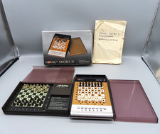 #SE4712# Vintage Novag Micro 2 Scisys Travel Reise Schachcomputer *RAR* lesen