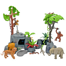 Playmobil Orang-Utan Affen Tiger Kaiman Lemuren Elefant Tier Zoo Dschungel Tiere