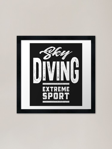 Sky diving extremsport - diving,