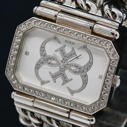 Guess quarz silber zifferblatt - guess,