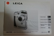 #A0017 - 104 Seiten Anleitung für Leica Digilux Zoom - A17