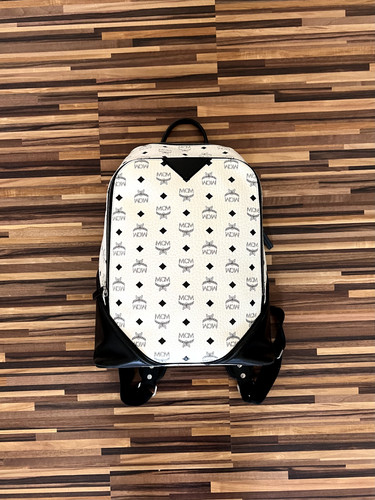 Mcm rucksack weiß schwarz - mcm, weiß/schwarz