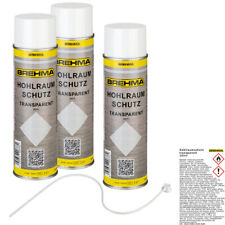 3x BREHMA Hohlraumschutz Hohlraumversiegelung Spray 500ml Wachs transparent