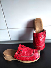Sandalen, rot Gr. 41 , Leder