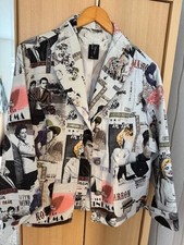 Damenjacke, ESCALADYA, Gr. 3, Material Baumwolle & Polyamid