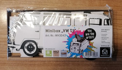 Minibox holz vw - t1,