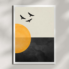 Modernes Wandbild Sonne &
