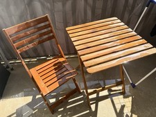 Gartenmöbel set holz - set, 2-tlg