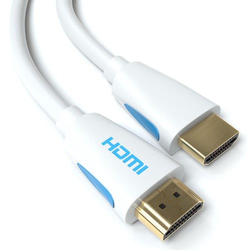 Hdmi kabel weiß - 4m, |