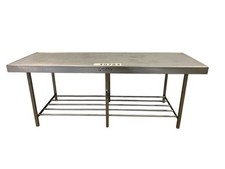 Edelstahl Tisch Arbeitstisch Werktisch Werkbank Zerlegetisch Metzgertisch 49784