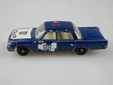 55b Ford Fairlane Police Car - 37311 Matchbox Regular Wheels